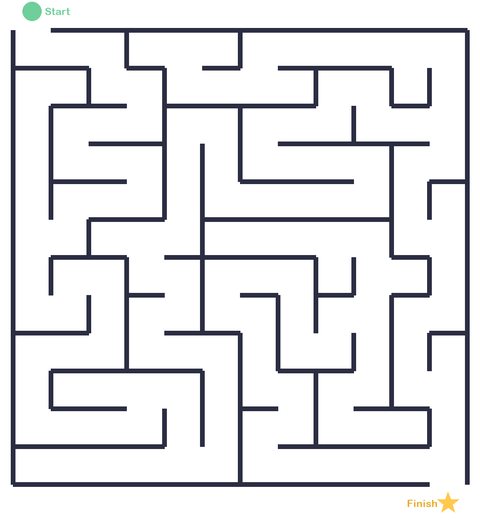 Medium maze 1 printable